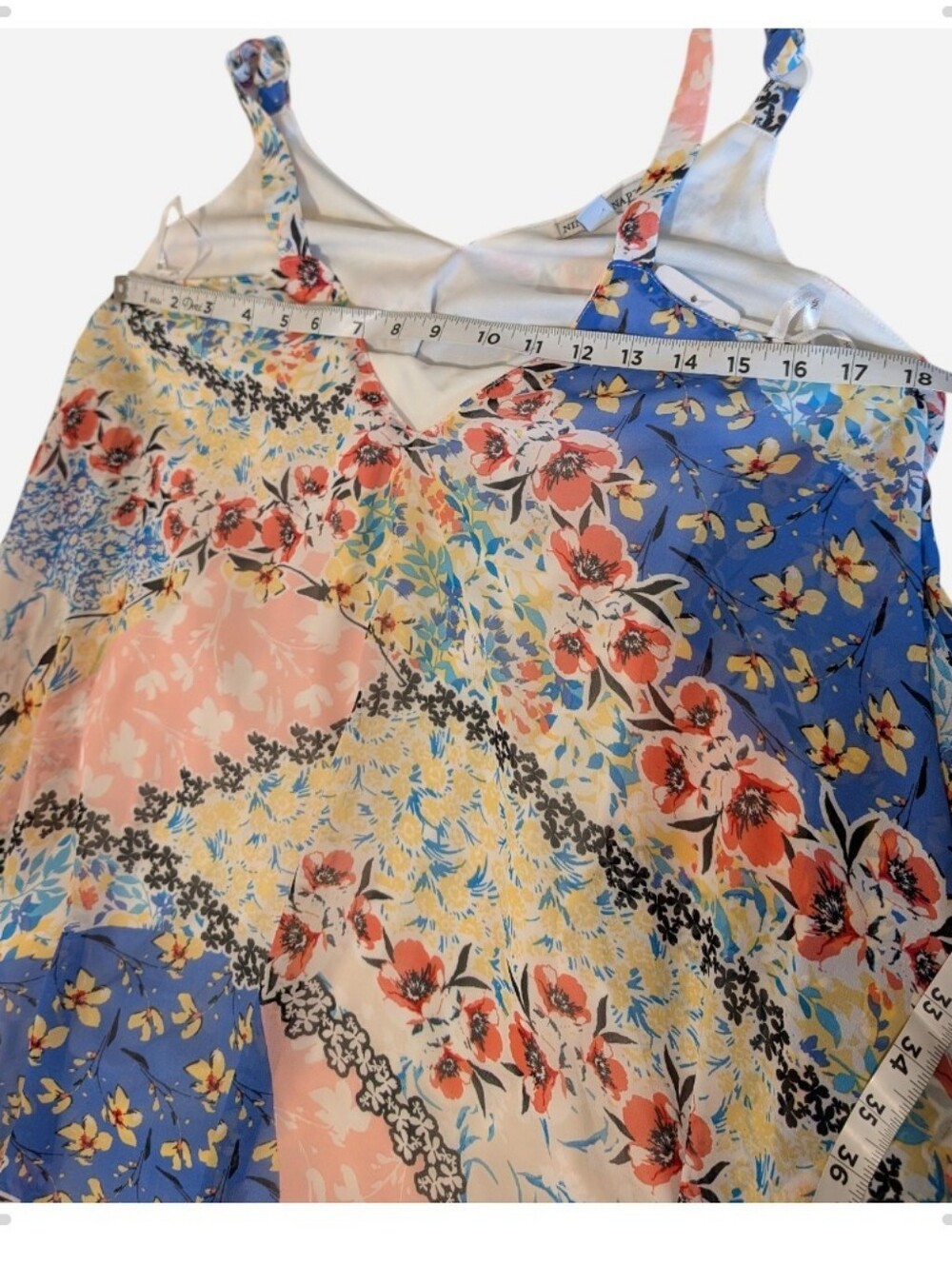 Floral Patchwork Maxi Dress - Picture 12 of 15